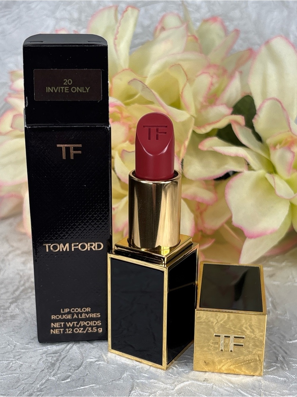 TOM FORD LIP COLOR ~ 20 Invite Only ~ Full Size .12oz/3.5g New In Box